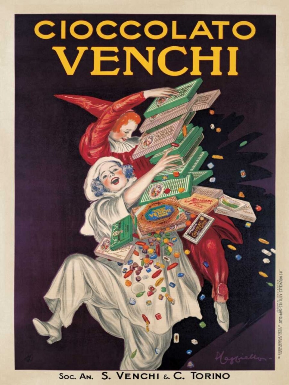 Cioccolato Venchi Poster Print by Leonetto Cappiello # VP4690